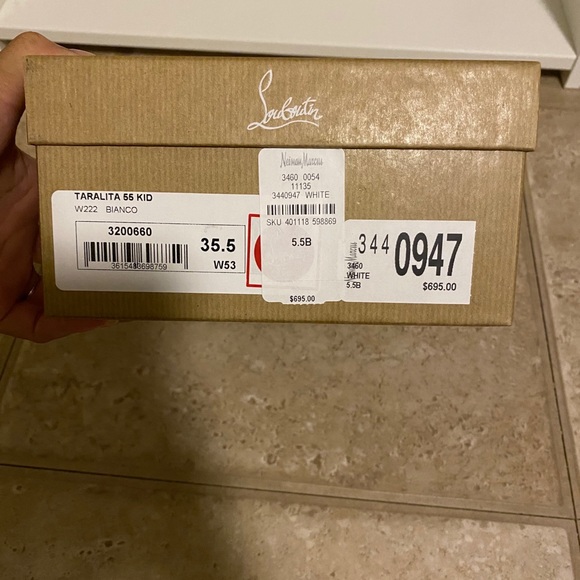 Christian Louboutin Taralita leather sling back - Picture 9 of 9